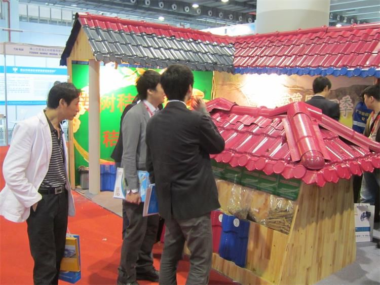 传树秸秆瓦厂家热销推荐 高档琉璃瓦与秸秆纤维生态瓦